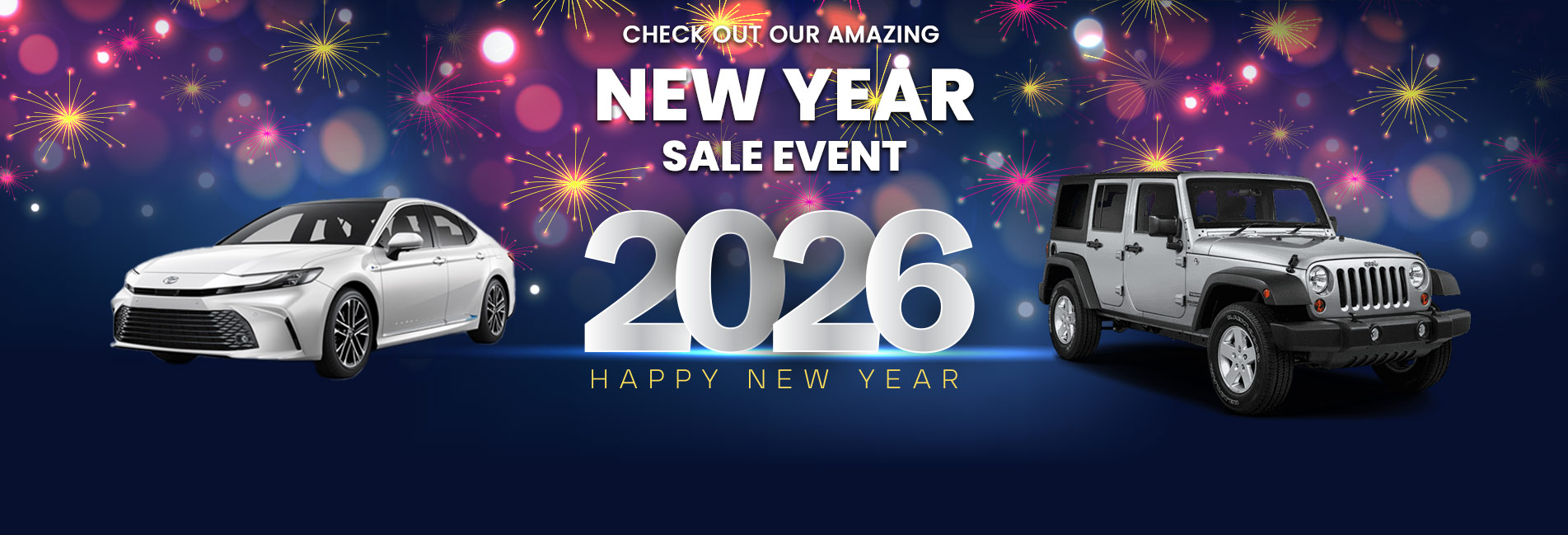 New year sales event