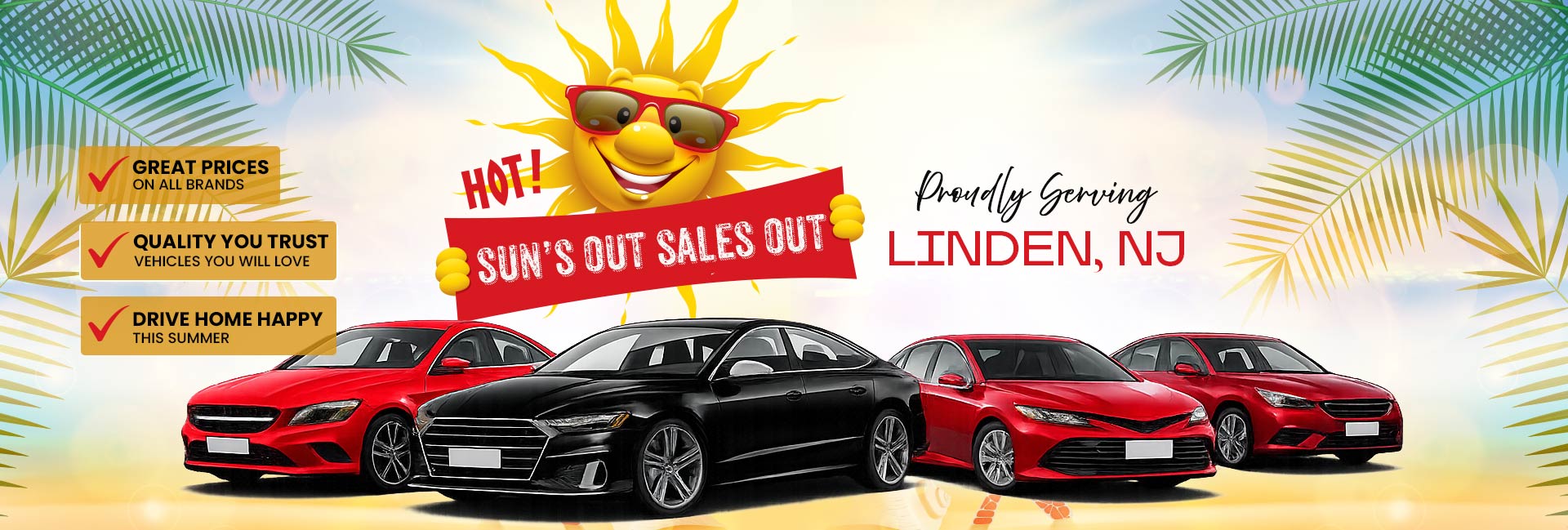 SUN'S OUT SALES OUT